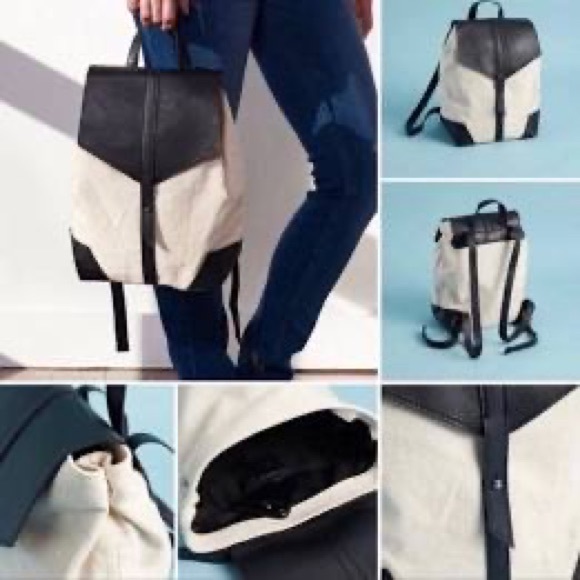 Mini Canvas Backpack - Picture 2 of 2